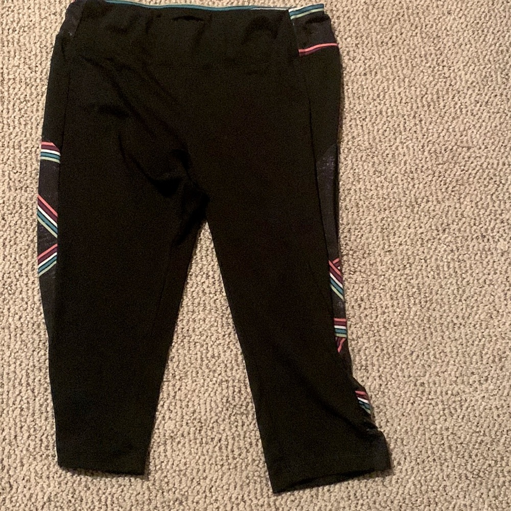 Athletic, size large/grande,black-multicolored